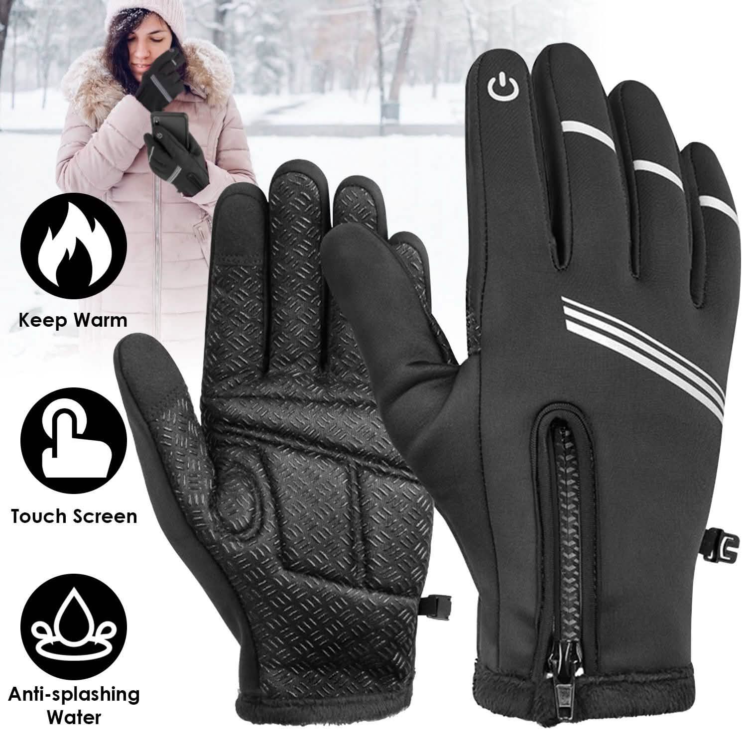 1-Pair: Winter Touchscreen Thermal Gloves DailySale