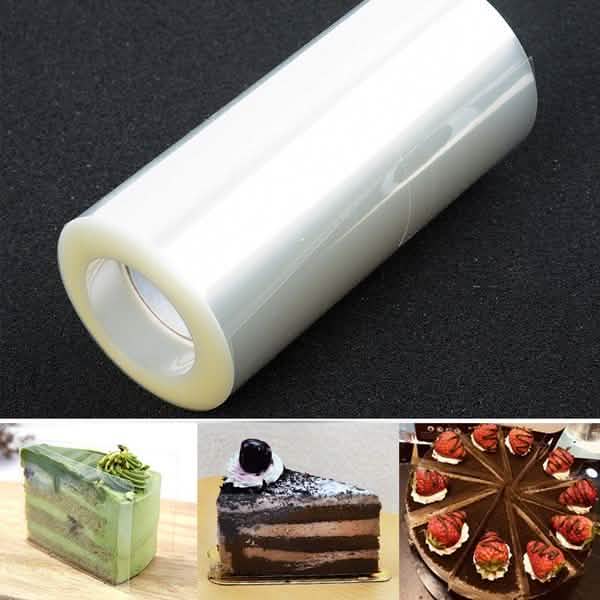 1-Roll: Transparent Cake Wrap Decorative Film DailySale