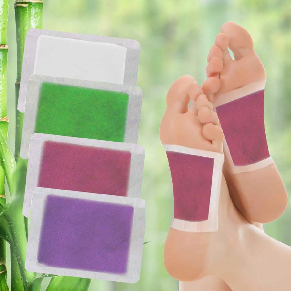 10-Pack: Detoxifying Scented Bamboo Foot Pads DailySale