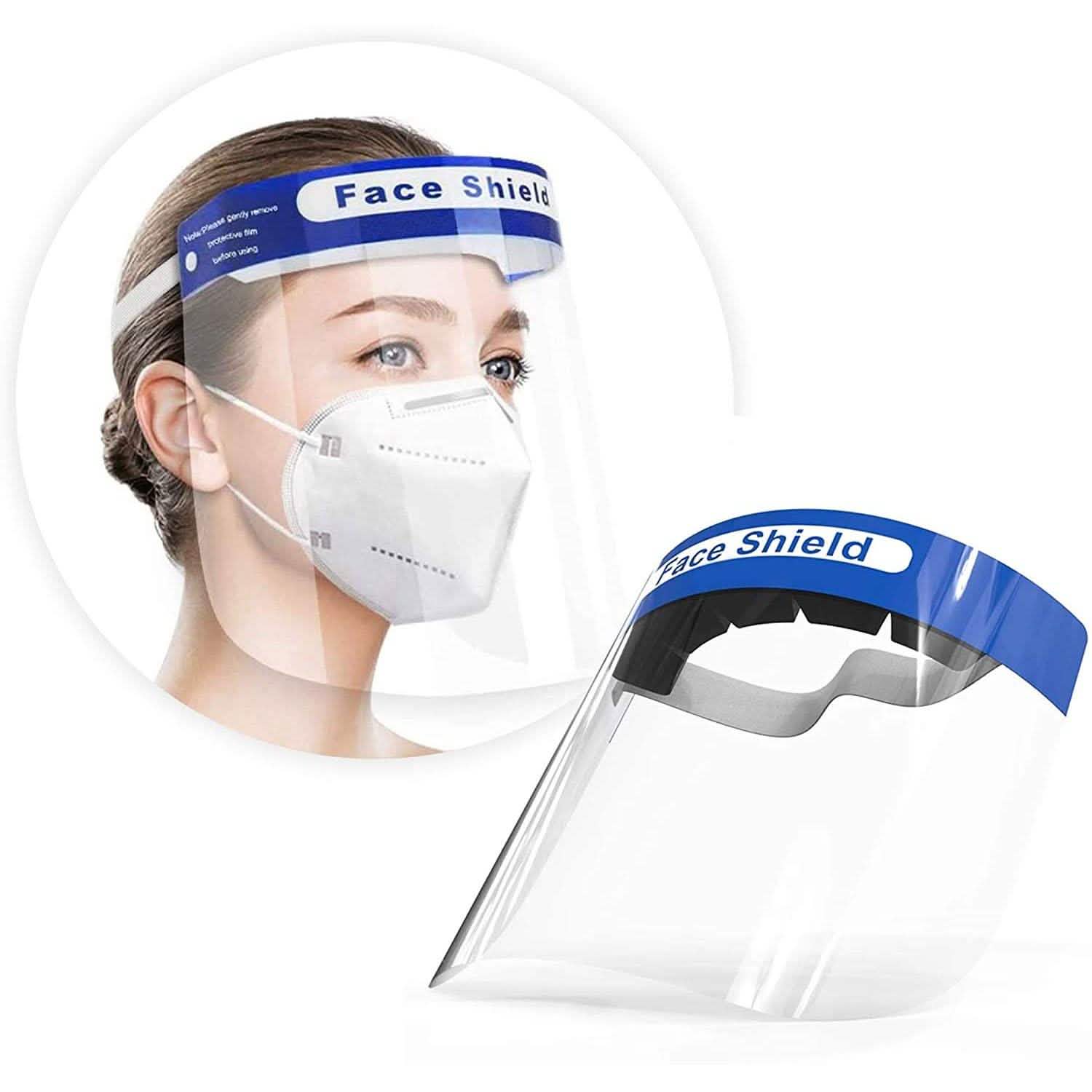 10-Pack: Face Protection Shields DailySale