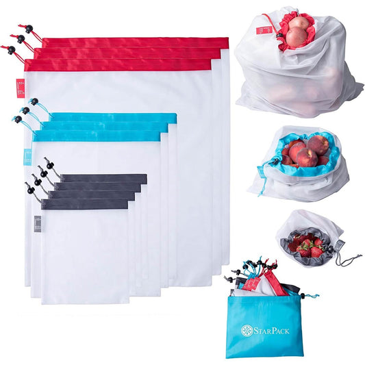 10-Pack: StarPack Reusable Produce Bags DailySale