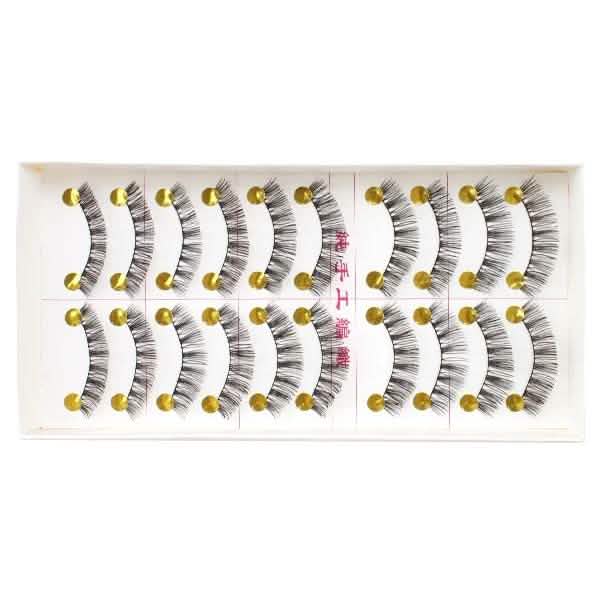 10-Pairs: Makeup Handmade Natural Fashion Long False Eyelashes DailySale
