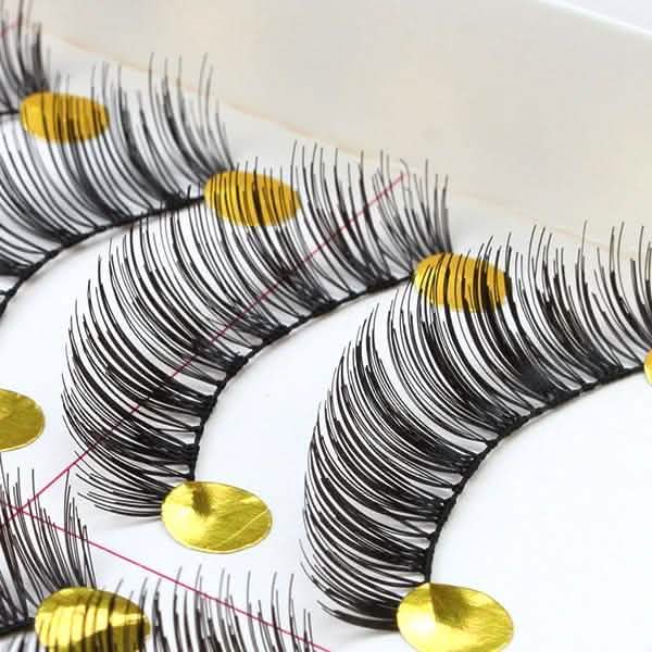 10-Pairs: Makeup Handmade Natural Fashion Long False Eyelashes DailySale