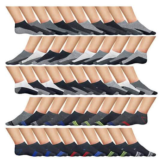 10-Pairs: Men's Active Low-Cut Ankle Socks DailySale