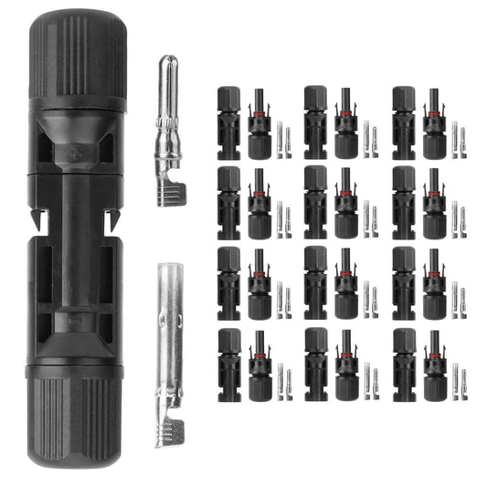 10-Pairs: Solar Panel Connectors DailySale
