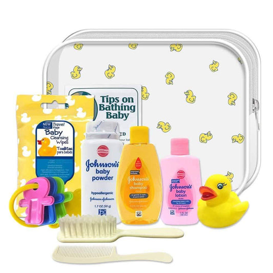 10-Piece: Johnson Newborn Bath Time Kit DailySale