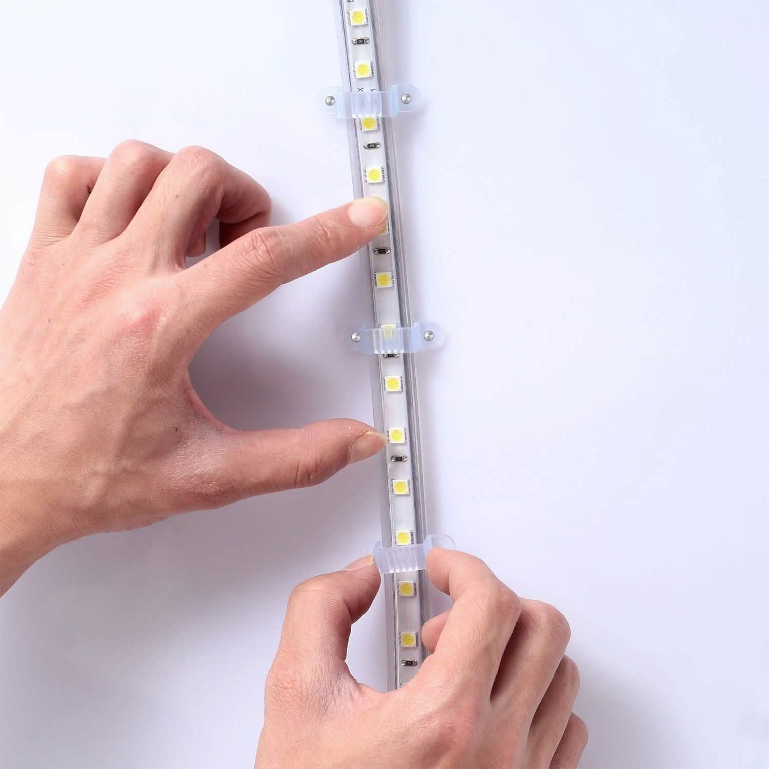 10-Piece: LED Strip Light Clips DailySale
