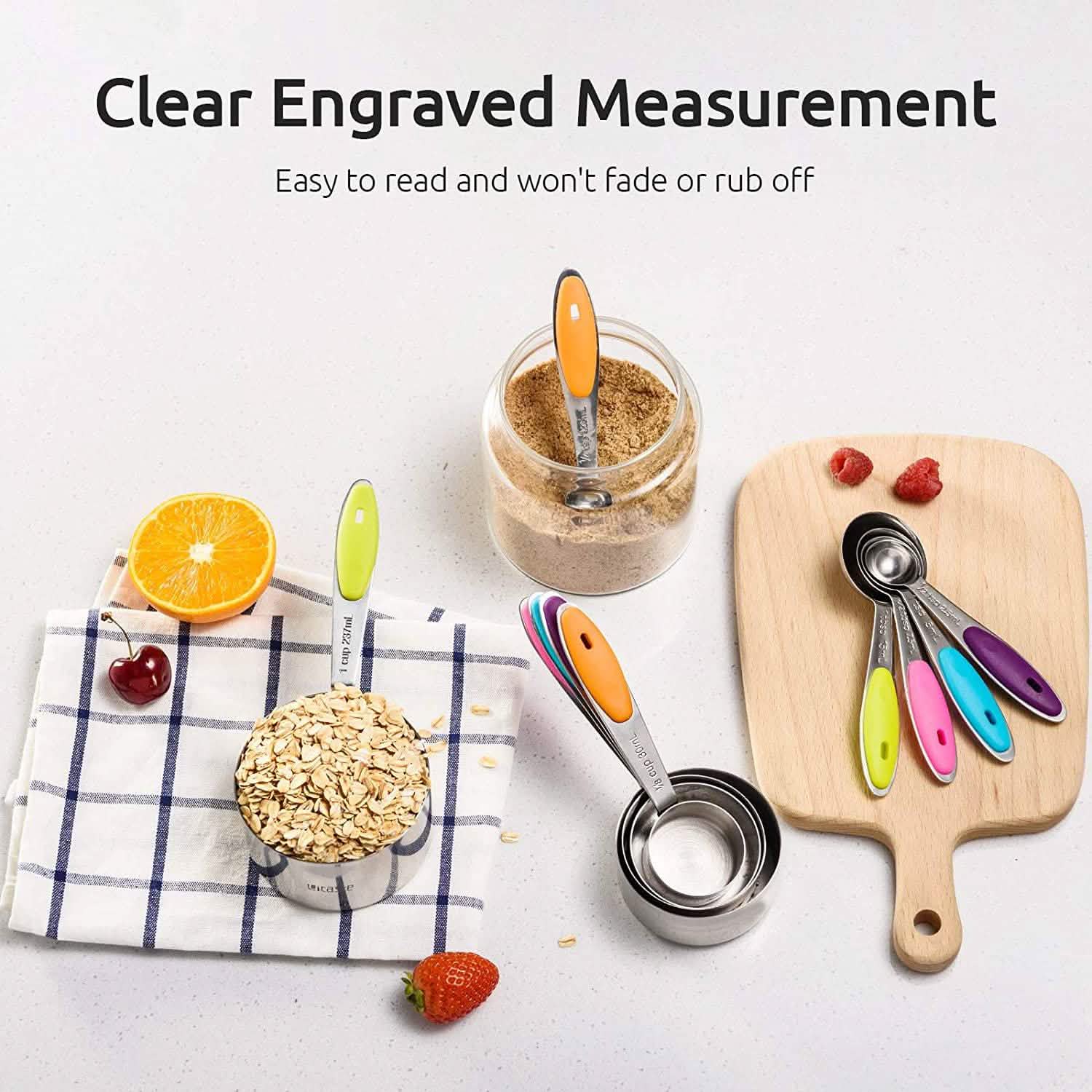 10-Piece: Measuring Cups and Spoons Set DailySale