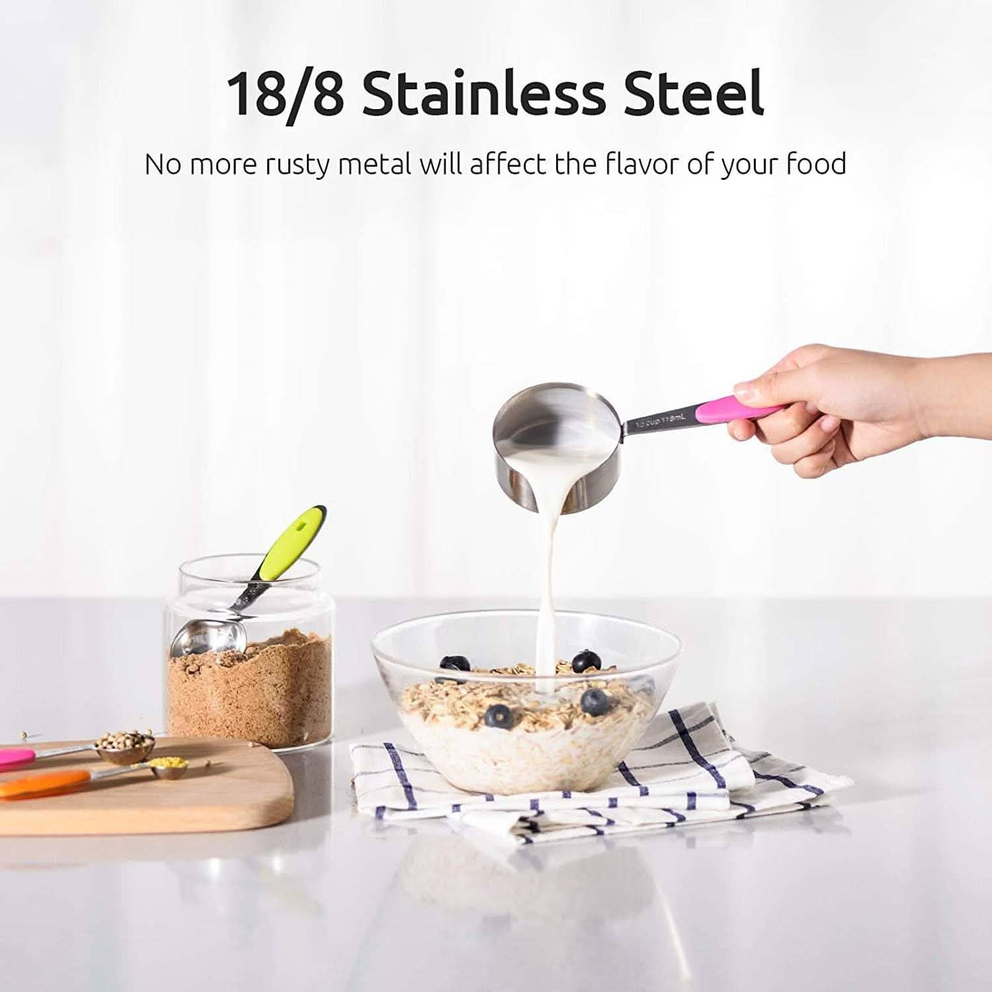 10-Piece: Measuring Cups and Spoons Set DailySale