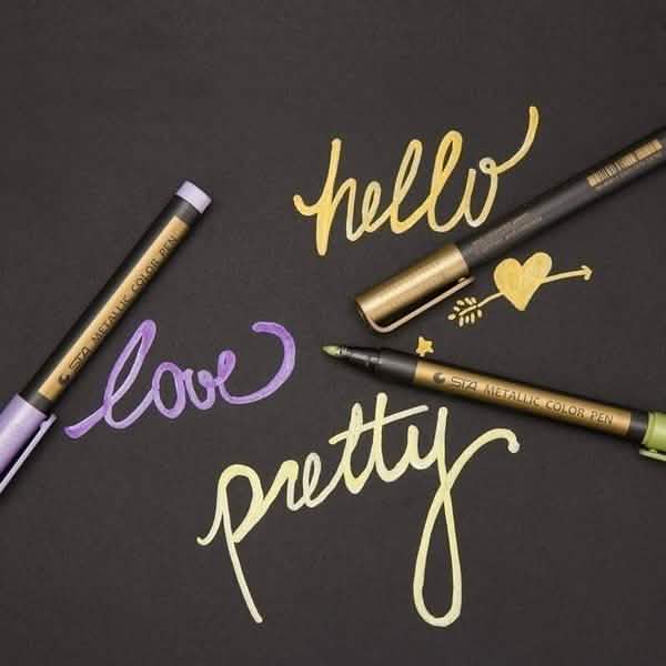 10-Piece: Metallic Paint Marker Pen Permanent DailySale