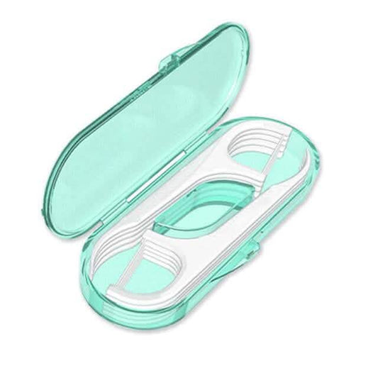 10-Piece Set: Dental Floss Travel Case-Floss Pick DailySale