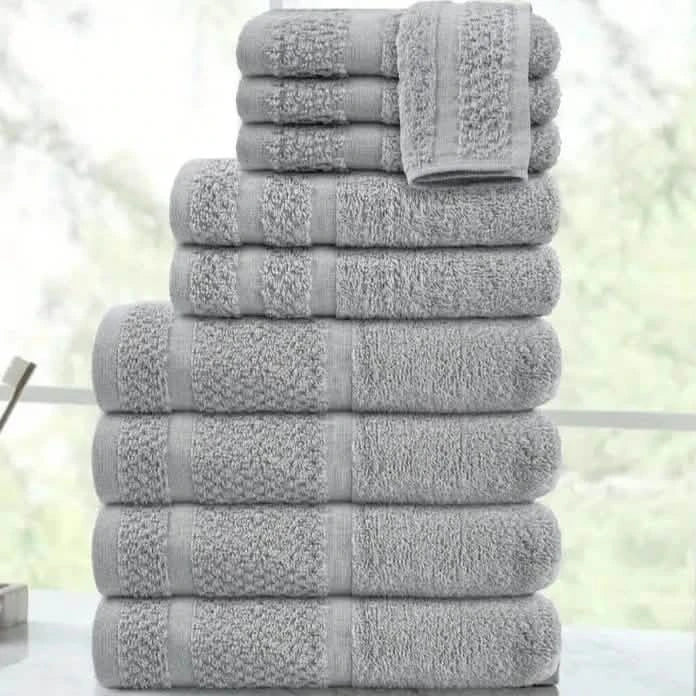 10-Piece: Towel Set with Upgraded Softness & Durability DailySale