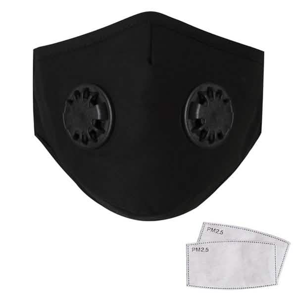 10-Pieces: Double Breathing Valve PM 2.5 Mask Respirator DailySale