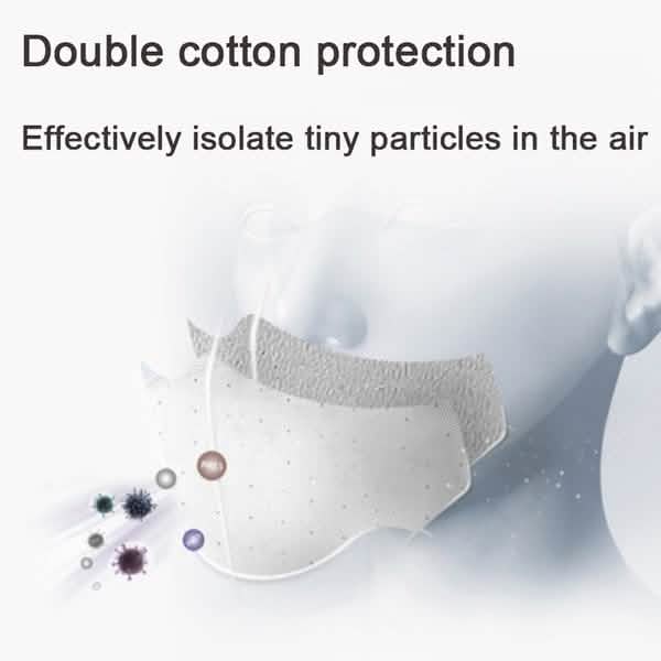 10-Pieces: Double Breathing Valve PM 2.5 Mask Respirator DailySale
