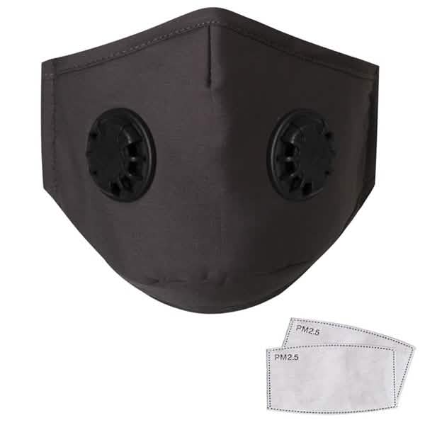 10-Pieces: Double Breathing Valve PM 2.5 Mask Respirator DailySale