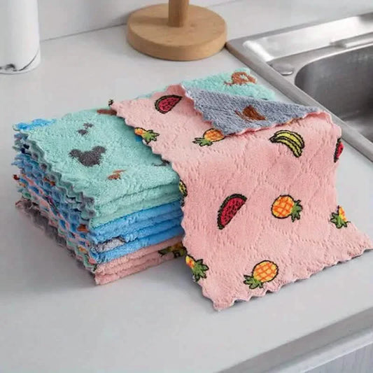 10-Pieces: Reusable Dish Cellulose Sponge Cloths DailySale