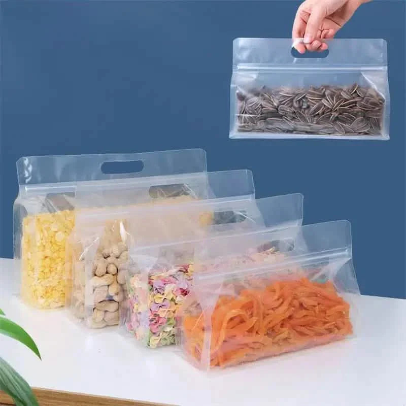 10-Pieces: Reusable Silicone Leakproof Food Storage Bags DailySale