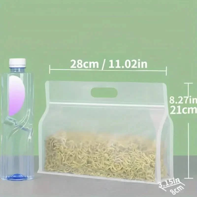 10-Pieces: Reusable Silicone Leakproof Food Storage Bags DailySale
