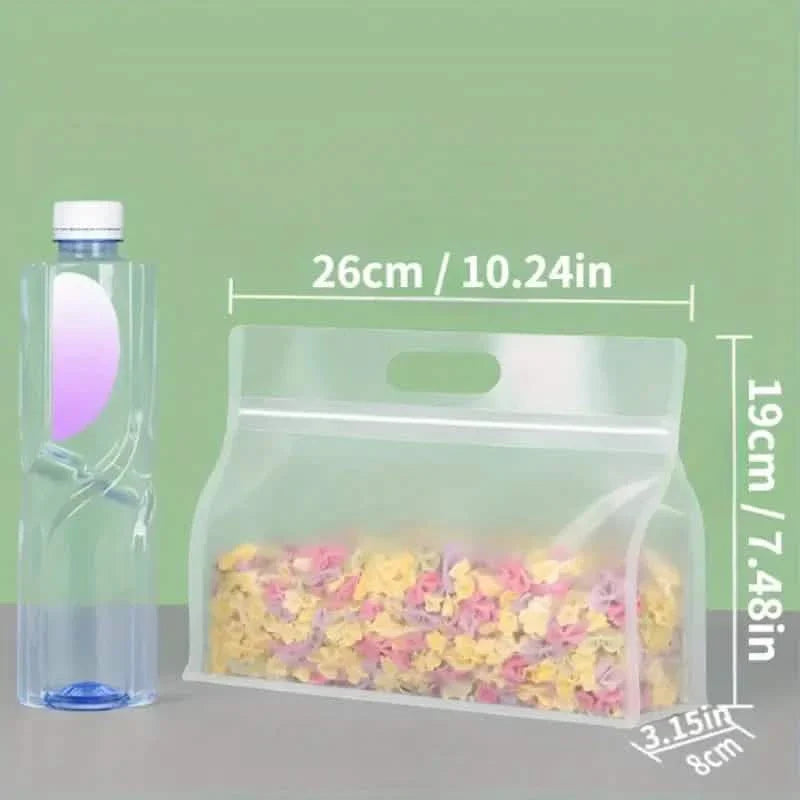 10-Pieces: Reusable Silicone Leakproof Food Storage Bags DailySale