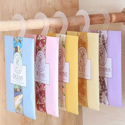 10-Pieces: Scented Sachets For Drawers and Closet Air Freshener Sachets with Home Hanger DailySale