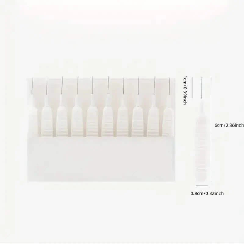 10-Pieces Set: Easy-Clean Shower Nozzle Brushes - Hassle-Free Showerhead Crevices Cleaner DailySale