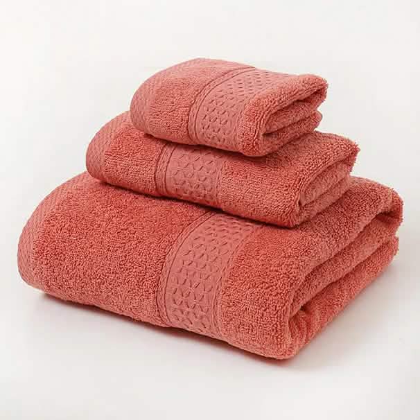 100% Cotton Premium Ring Spun Towel Set DailySale