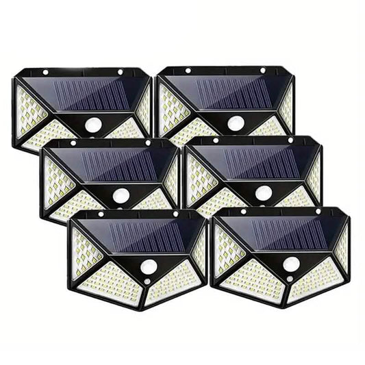 100-LED Solar Rechargeable Outdoor Light DailySale