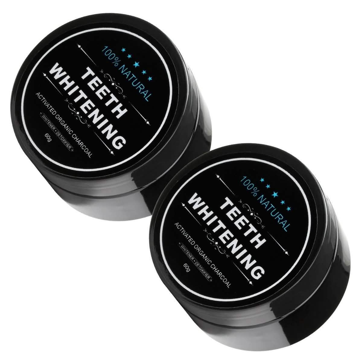 100% Natural Charcoal Teeth Whitening Powder DailySale