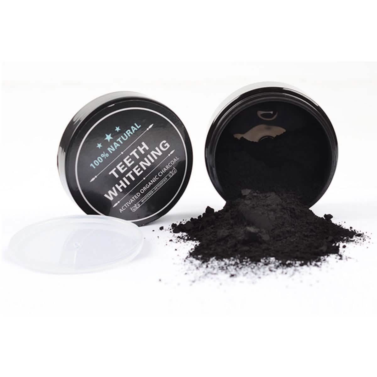 100% Natural Charcoal Teeth Whitening Powder DailySale