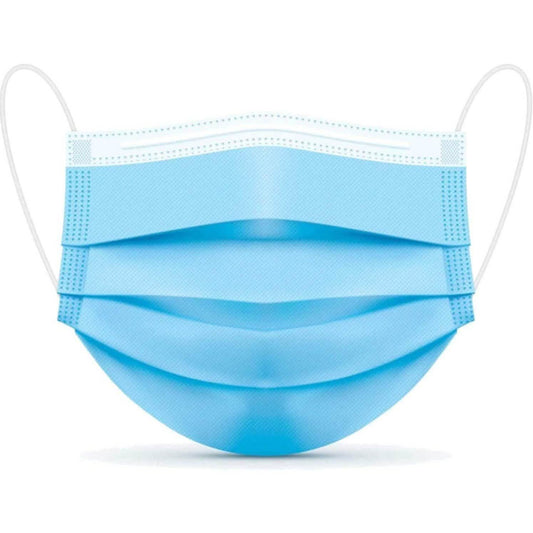 100-Pack: 3 Layer Disposable Protective Face Masks DailySale