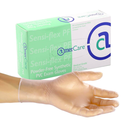 100-Pack: Sensi-Flex Vinyl Gloves DailySale