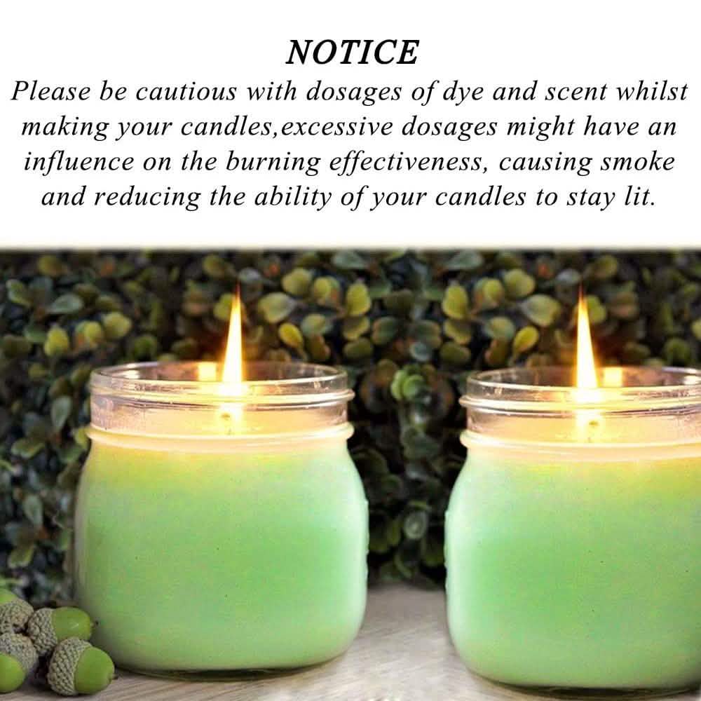 100-Piece: EricX Light Cotton Candle Wick 6" Pre-Waxed for Candle Making DailySale