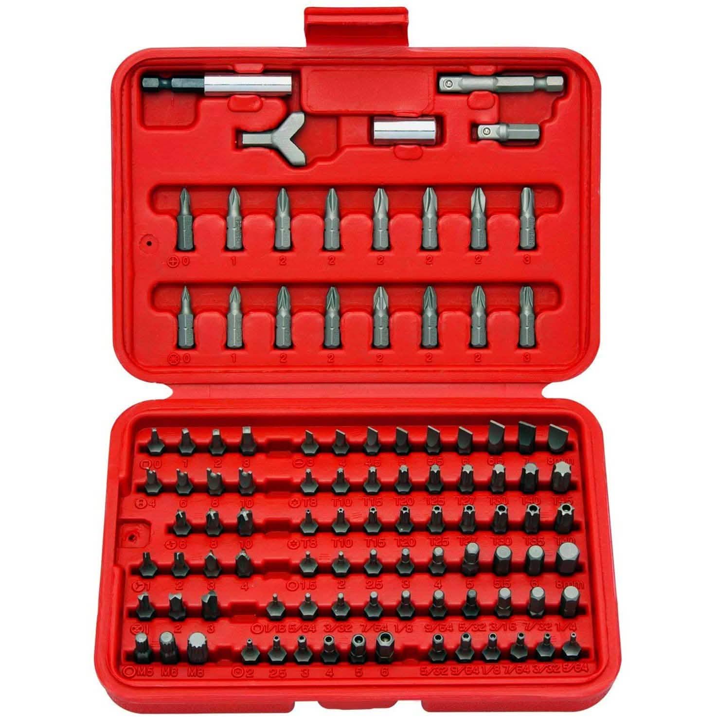 100-Piece: Neiko 10048A Premium Security Bit Set DailySale