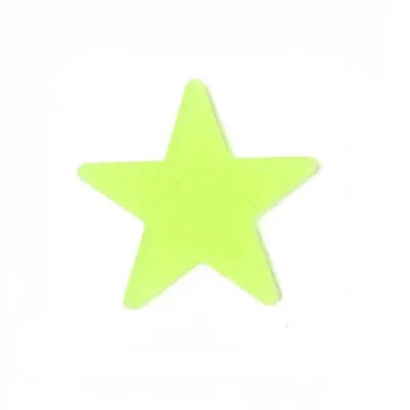 100-Pieces: Luminous Glow in the Dark Star Wall Stickers DailySale