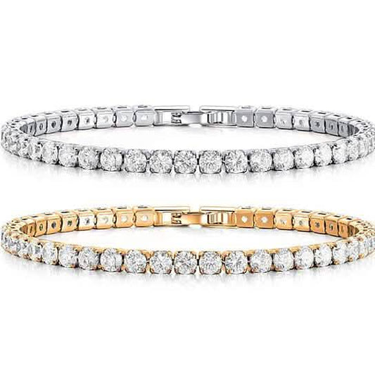 10.00 CTTW Round Cut Tennis Bracelet DailySale
