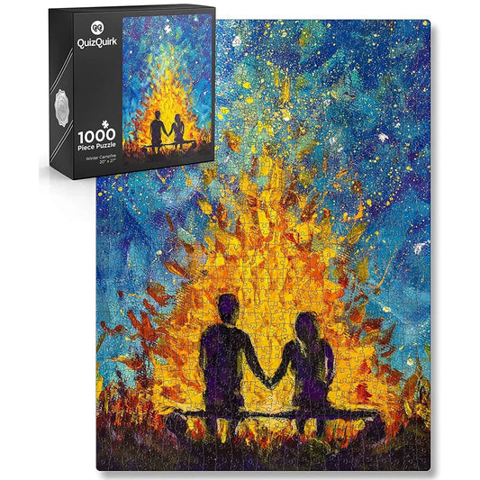 1000-Piece: Puzzle for Adults/Teens with Puzzle Saver Kit DailySale