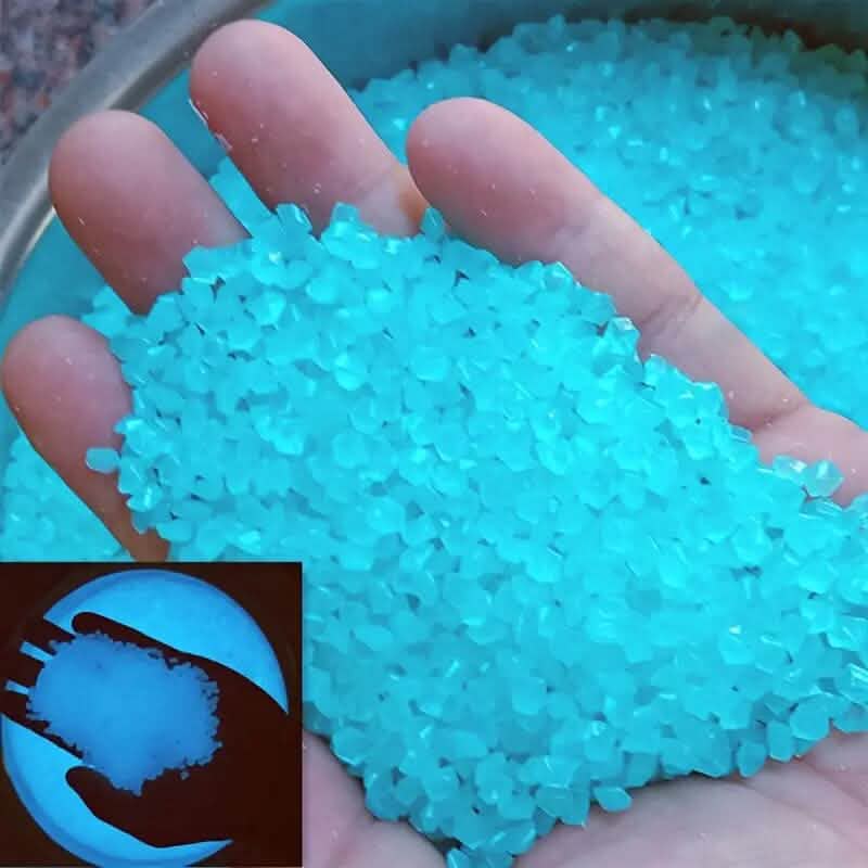 1000-Pieces: Luminous Glowing Stones for Garden, Plants, Aquarium & More DailySale