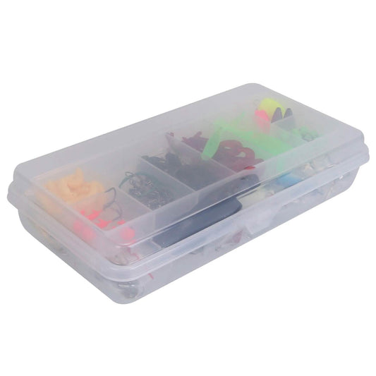 101-Pieces: Fishing Lure Kit Soft Plastic Fishing Baits Set with Soft Worms Crankbaits Box DailySale