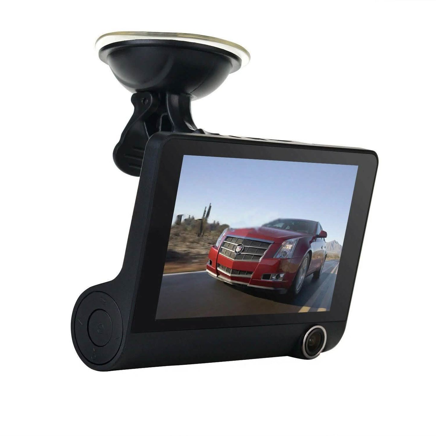 1080P 4" Dual Lens HD Car DVR Rearview Video Dash Cam Recorder Camera G-sensor DailySale