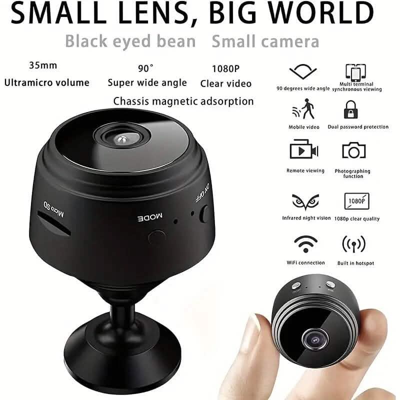 1080P Mini Wireless 2.4G Surveillance Hidden Camera DailySale