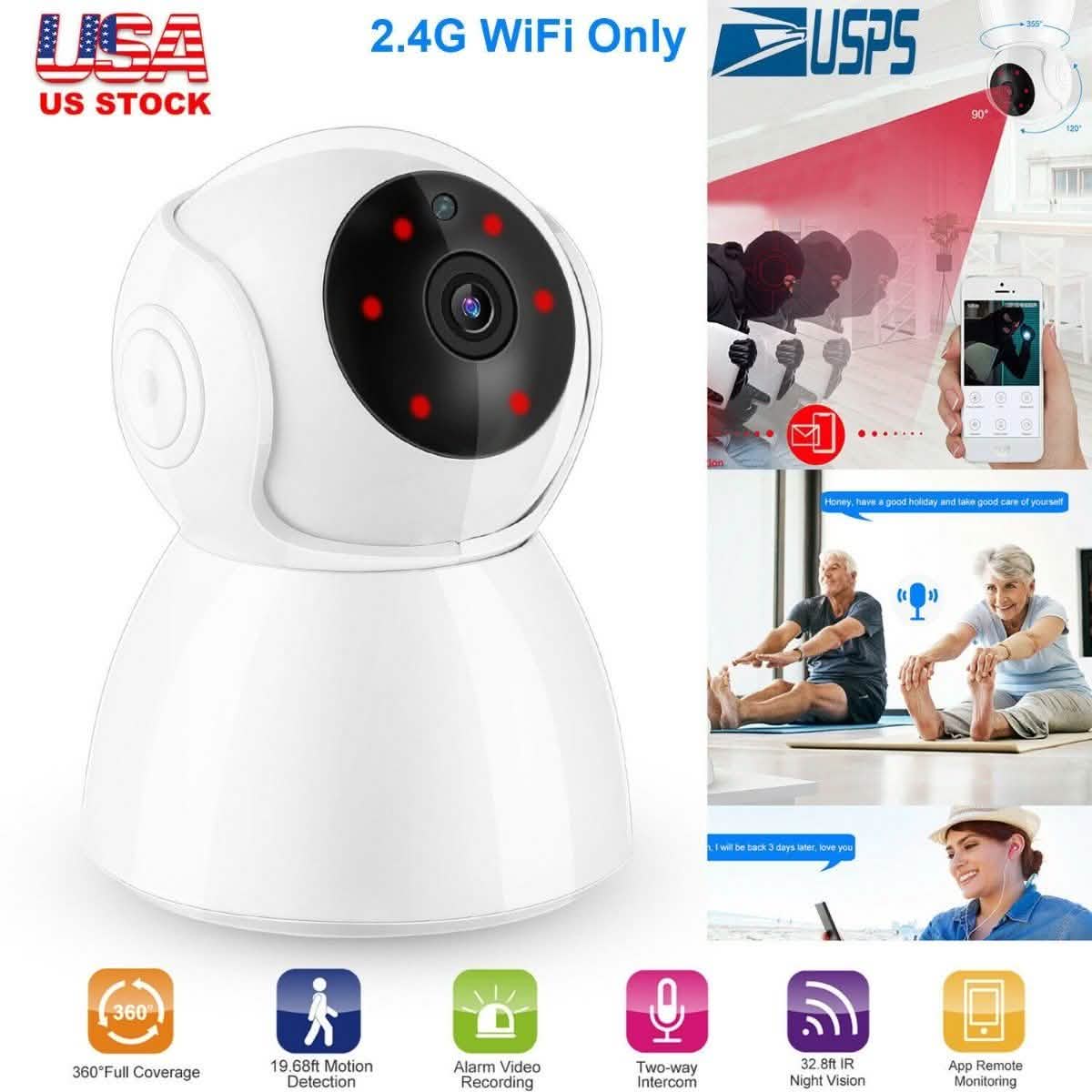 1080P WiFi IP Camera Motion Detection DailySale