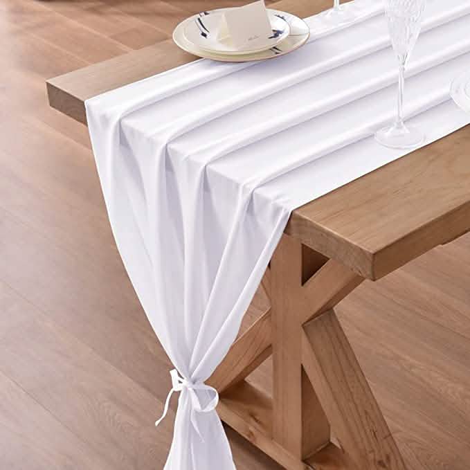 10Ft. Chiffon Table Runner DailySale
