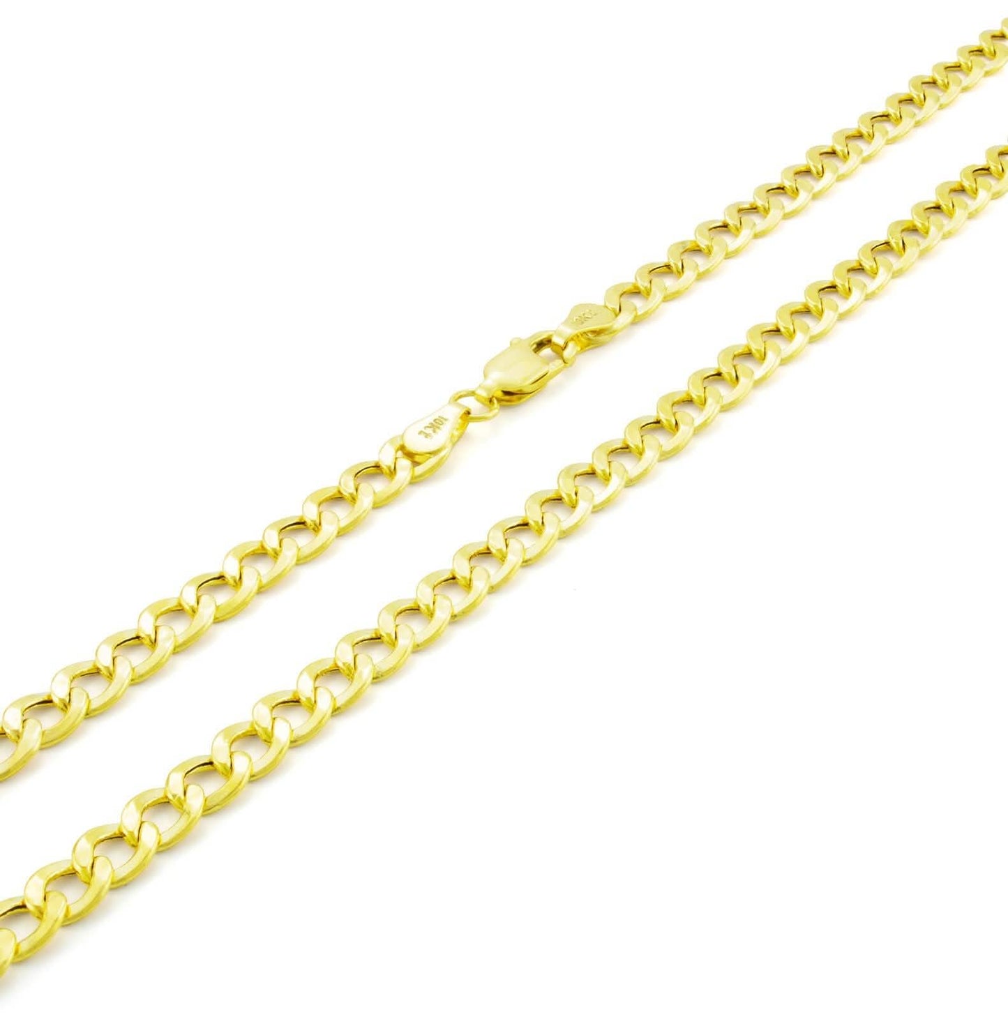 10K Gold Moricci 2MM Italian Cuban Chain Necklace DailySale