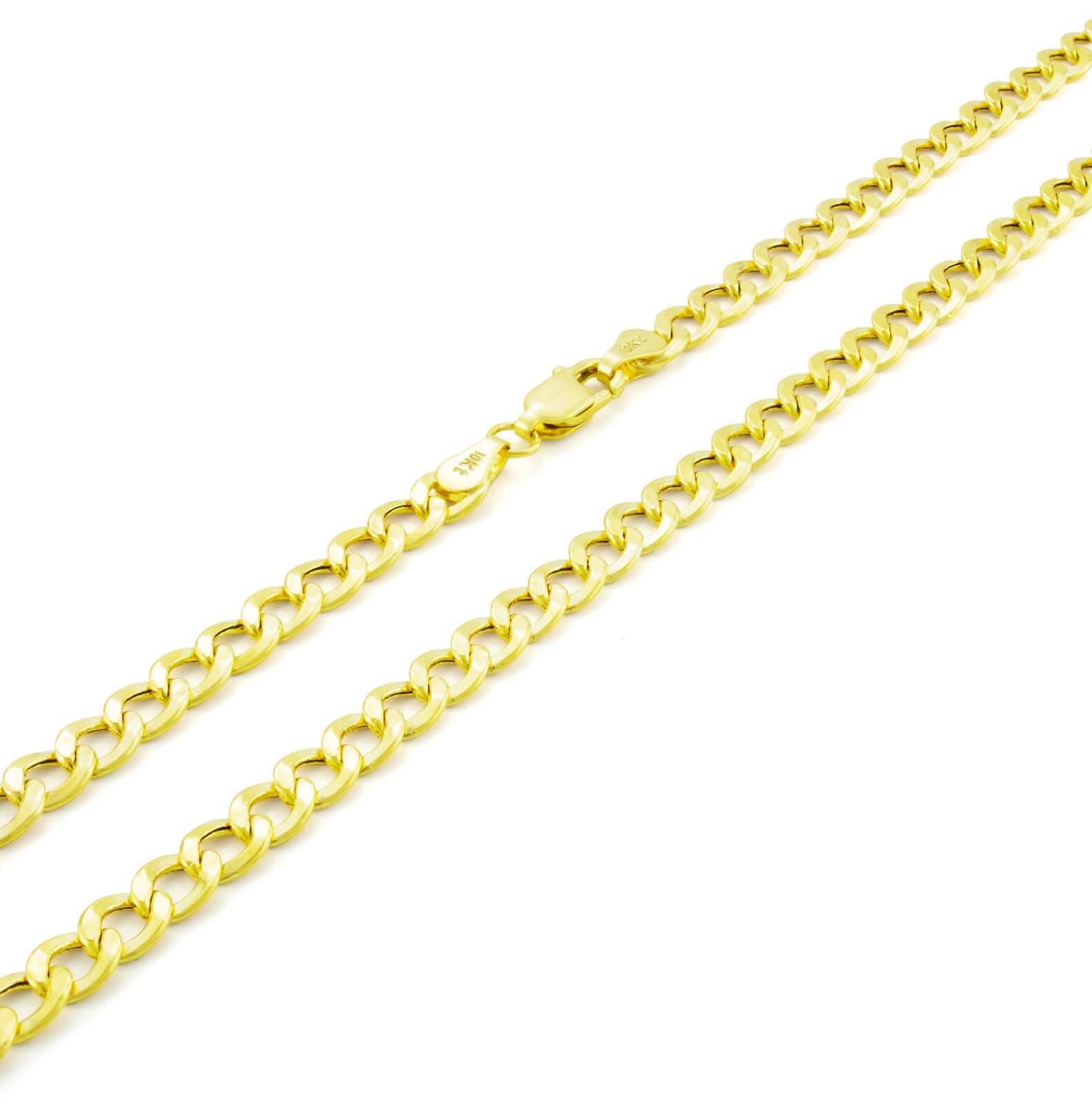 10K Gold Moricci 2MM Italian Cuban Chain Necklace DailySale