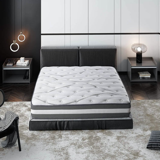 12" Hybrid Pocket Spring Mattress DailySale