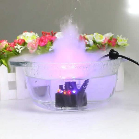 12 LED Mist Maker Fogger Water Fountain Pond Fog Machine Atomizer Air Humidifier DailySale