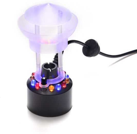 12 LED Mist Water Fountain Machine Atomizer Air Humidifier DailySale