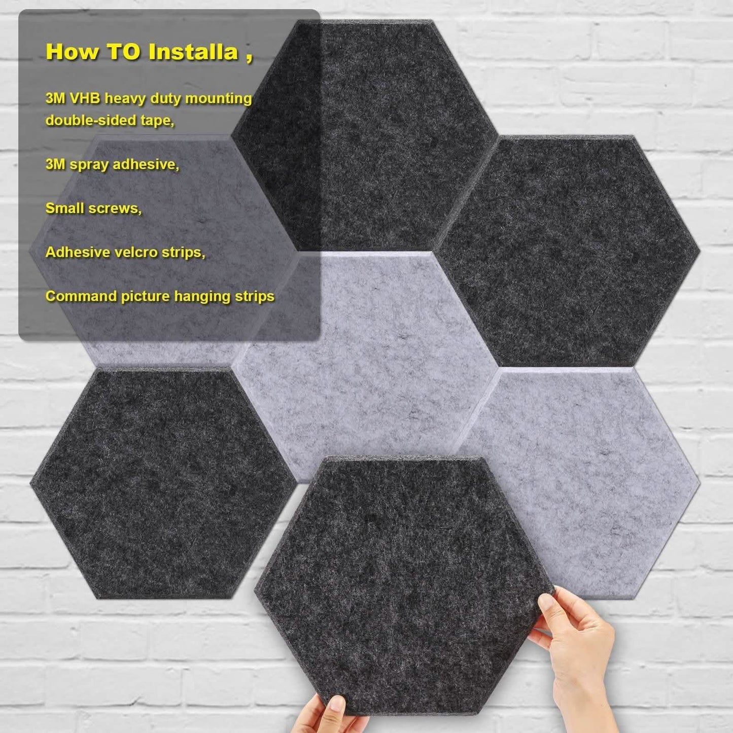 12-Pack: AGPTEK Acoustic Absorption Panels DailySale