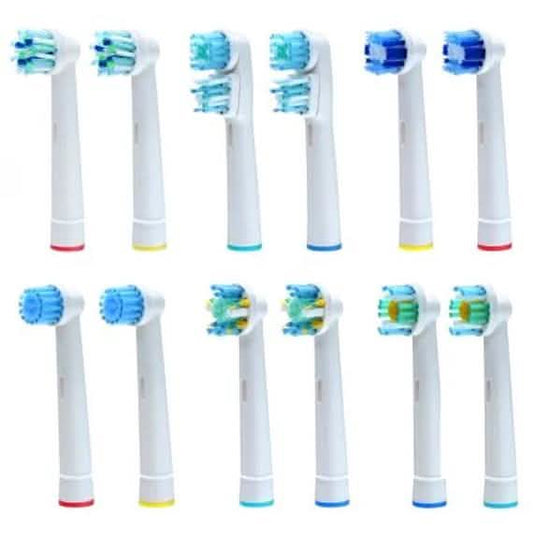 12-Pack: Clean Replacement Electric Toothbrush Heads DailySale