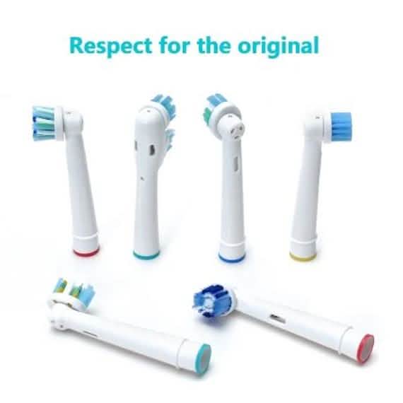 12-Pack: Clean Replacement Electric Toothbrush Heads DailySale